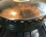 A picture of step 6 of Ranch-Style Beef Steak Soup.