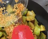 কাঁচা লঙ্কা দিয়ে ঝিঙে মুগডাল ঘন্ট (kancha lonka diye jhinge moog dal recipe in Bengali) রেসিপি ধাপ - 3 ছবি