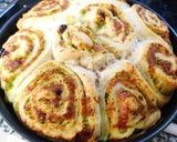 Foto del paso 5 de la receta TartaRoll de pesto de pistacho, mozzarella y tomates secos