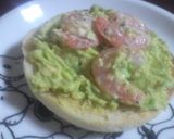 A picture of step 3 of English Muffin Avocado Sandwich.