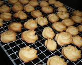 A picture of step 4 of Tofu and Miso Spritz Cookies.