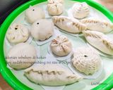 Foto langkah ke 4 dari resep Bakpao lembut ngembang putih tanpa obat pelembut.