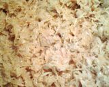 A picture of step 2 of sauerkraut potatoes spices and herbs.
