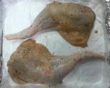 A picture of step 4 of Easy Roast Chicken Legs.