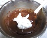 A picture of step 7 of Melt-in-your-mouth Gateau au Chocolate.