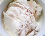 A picture of step 7 of Chicken Tomato Cheese in a Basil Marinade.