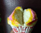 Foto langkah ke 5 dari resep Bolu kukus santan ekonomis tanpa amis.