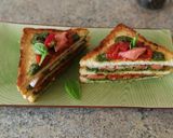 Foto del paso 5 de la receta: Sándwich triple sorpresa