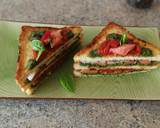 Foto del paso 5 de la receta: Sándwich triple sorpresa