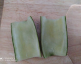 Foto del paso 1 de la receta: Barcas de pepino