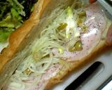 A picture of step 4 of Subway-style Sandwich.
