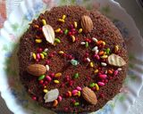 A picture of step 7 of Bournvita cake.