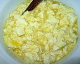 A picture of step 2 of Tofu, Egg and Natto Gratin.