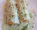 Foto del paso 22 de la receta: Canelones de pollo asado con bechamel de pesto