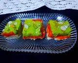 A picture of step 13 of Nariyal burfi.