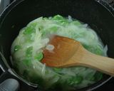 A picture of step 4 of Thick and Creamy Fava Bean Potage Soup.