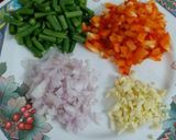 A picture of step 4 of Savory Italian Sausage Rice.