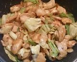 A picture of step 9 of Sweet-Salty Miso Chicken Breast and Spring Cabbage Stir-Fry.