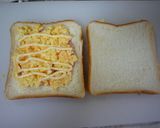 A picture of step 3 of Ham and Egg Sandwich.