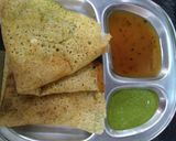 A picture of step 10 of Moong daal chilla.