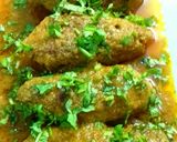 A picture of step 14 of Bihari Kabab Karahi.