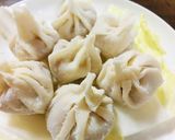 A picture of step 6 of Xiaolongbao (Chinese Soup Dumplings) Made with Gyoza Skins in a Frying Pan.