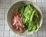 A picture of step 3 of Lotus Root Salad with Fragrant Sesame.