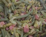 Foto del paso 5 de la receta Judías verdes con cebolla y jamón