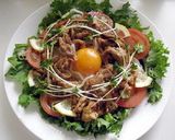 A picture of step 5 of Healthy & Satisfying Yakiniku Salad Udon.