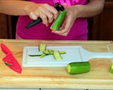A picture of step 2 of Zucchini & Parmesan Salad.
