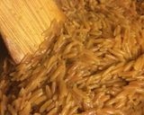 A picture of step 3 of Toasted Orzo Salad With Black Olives And Capers.