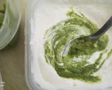 A picture of step 6 of Tangy Mexican tacos with hung Curd dip.