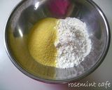 A picture of step 3 of No Kneading Required!! Corn Kernel Bread.