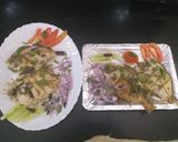 A picture of step 5 of Green masala stuffed fish pomfret.
