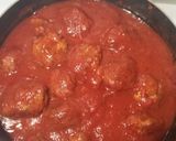 A picture of step 6 of Barbie T's Italian Meatballs.