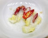 A picture of step 5 of Bánh cuốn (Vietnamese Steamed Rice Rolls, Made in a Skillet).