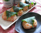 A picture of step 5 of Shrimp in the Style of Sakura Mochi.