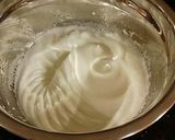 A picture of step 6 of Vanilla Cake Roll with Cranberry Mousse Filling.