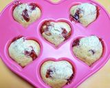 A picture of step 6 of Black Tea and Strawberry Jam Cupcake.