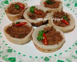 Foto langkah ke 4 dari resep Kue Talam Abon Panggang.