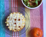 Foto del paso 7 de la receta: Tarta de ricota - jamón cocido - queso individual 🥧