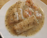 Foto del paso 11 de la receta: Rape o rosada en salsa verde con gambas