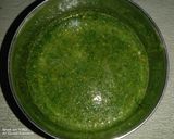 A picture of step 2 of Green Chutney.