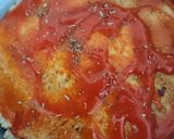 Foto del paso 4 de la receta: Pizza marinera en base de avena sin horno