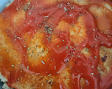 Foto del paso 4 de la receta: Pizza marinera en base de avena sin horno