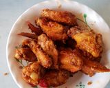 A picture of step 3 of Fried wings.
