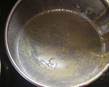 A picture of step 2 of Ghee Mysore Pak.