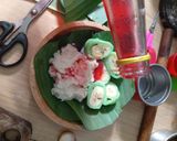 Foto langkah ke 8 dari resep Es Pisang Ijo.
