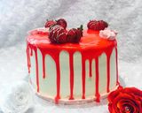 Une image de l'étape 11 de Dripcake à la fraise.