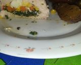 Foto del paso 2 de la receta: Pechuga de pollo rellena con papas rústicas al orégano